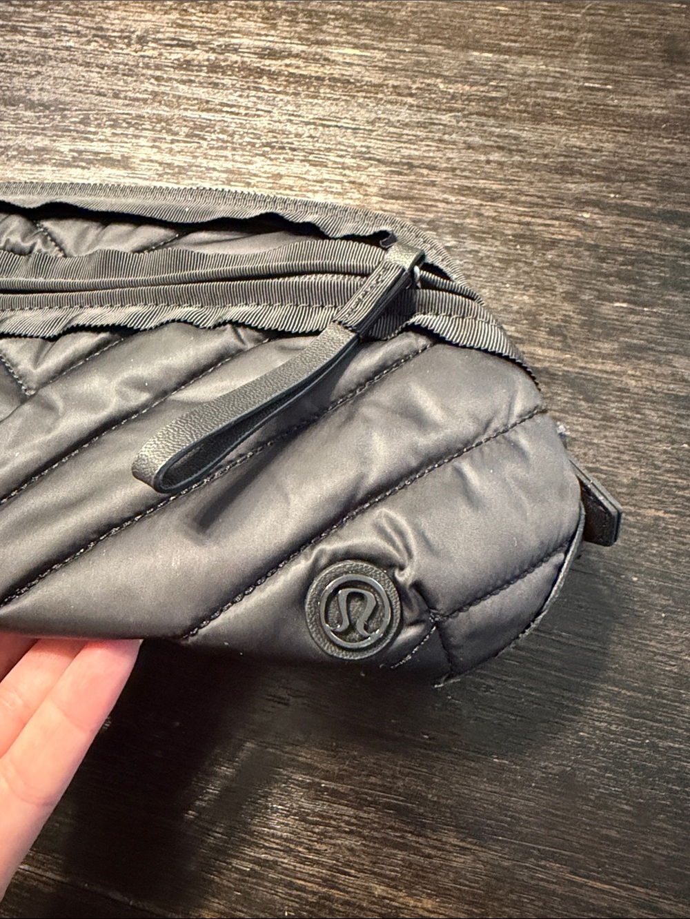 lululemon athletica Black Quilted Travel Dopp Kit - Picture 3 of 5